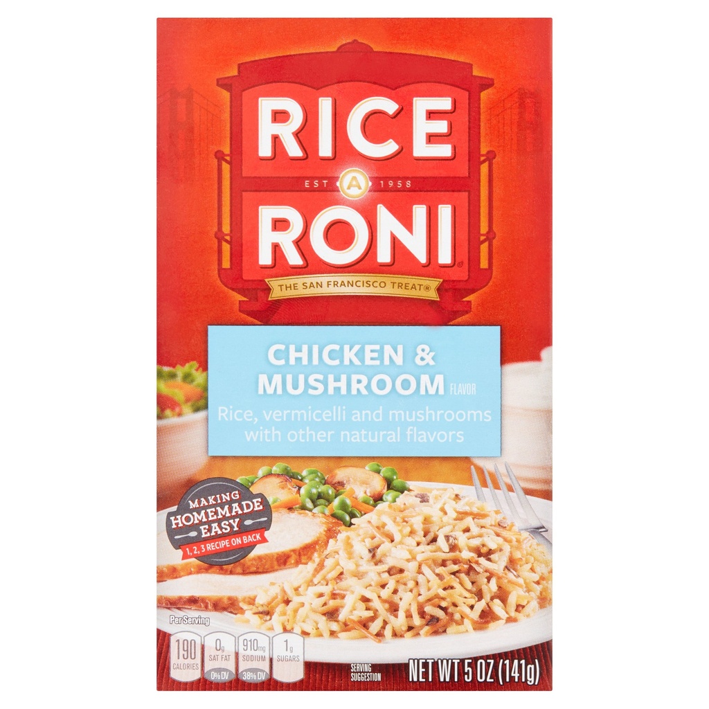 RICE RONI CHICKEN &MUSHROOM 5OZ