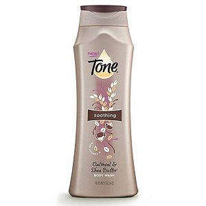 NEW TONE SOOTHING CARE OATMEAL & SHEA BUTTER B.W 18FL OZ