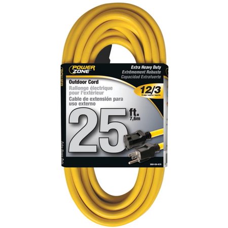 [054732808649] POWERZONE OUTDOOR CORD 25FT