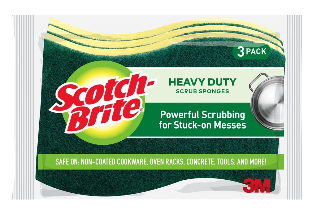 SCOTCH BRITE HEAVY DUTY