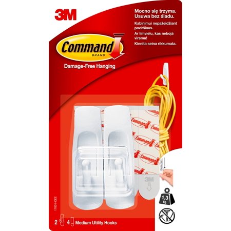 [051131651418] COMMAND DAMAGE-FREE HANGING HOLDS STRONGLY