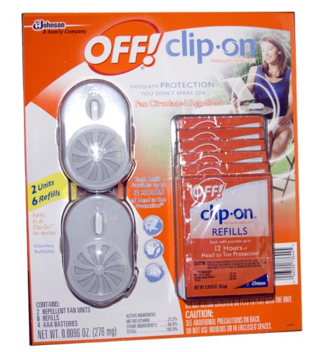 OFF CLIP ON FAN CIRCULATED REPELLENT