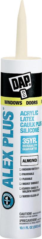 DAP ALEX PLUS CAULK WHITE INT/EXT 35YRS