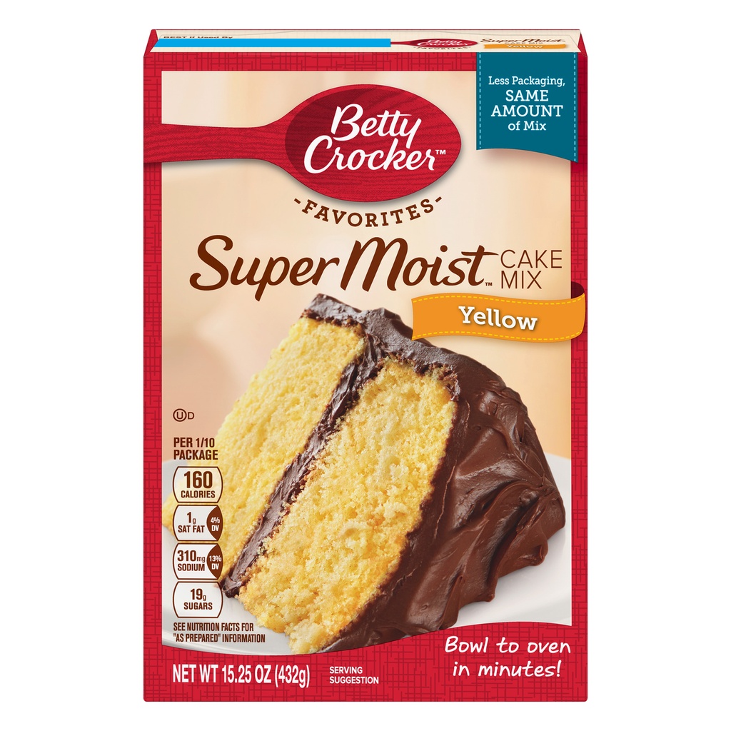 BETTY CROCKER SUPER MOIST YELLOW