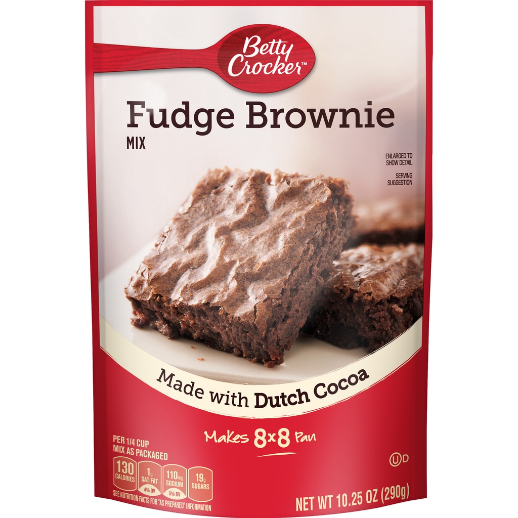 [016000302808] BETTY CROCKER FUDGE BROWNIE