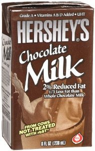 HERSHEY'S CHOCOLATE MILK 8oz