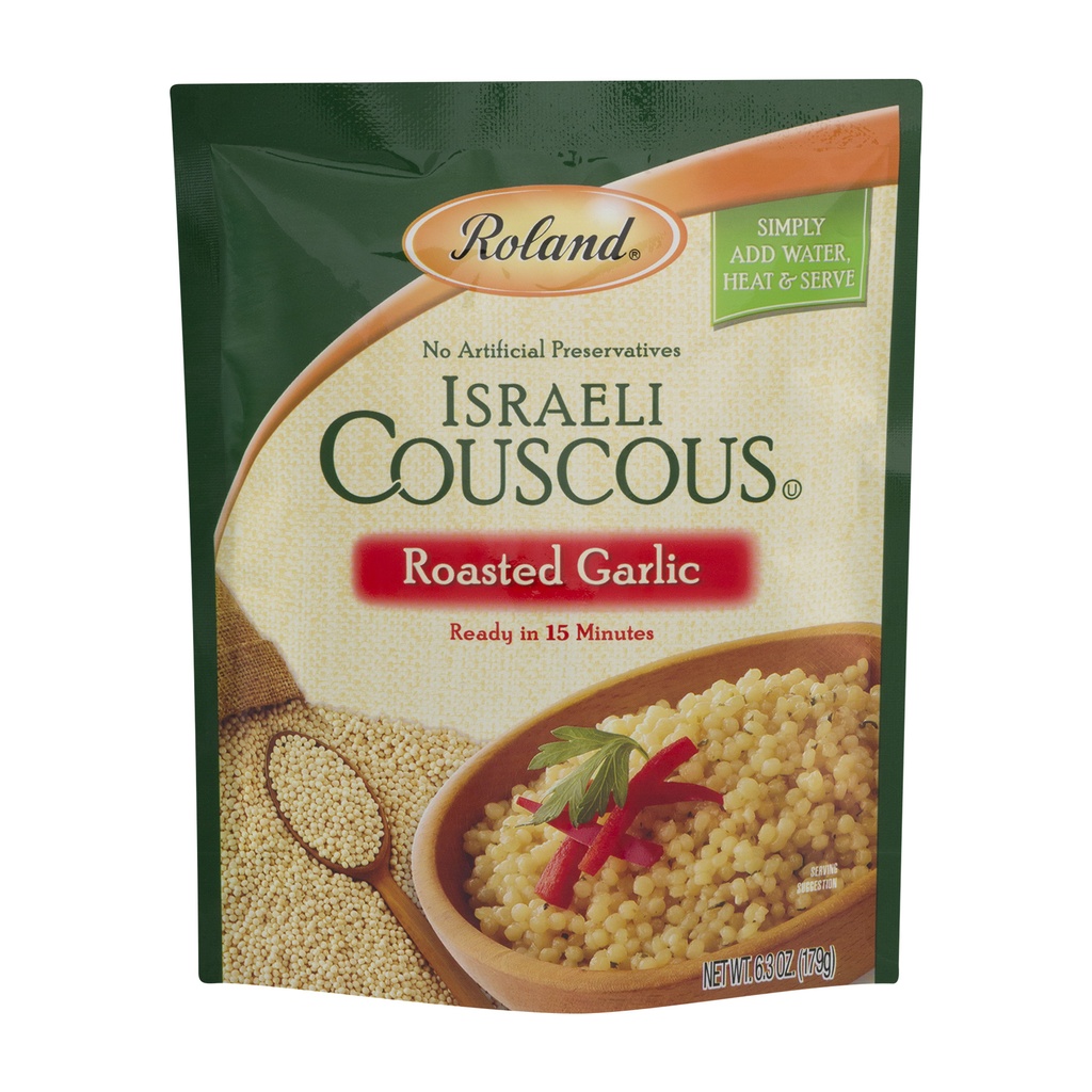 ROLAND ISRAELI COUSCOUS ROASTED GARLIC 6.3oz