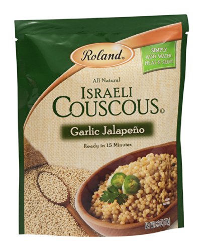 roland israeli couscous 6.3oz garlic jalapeno