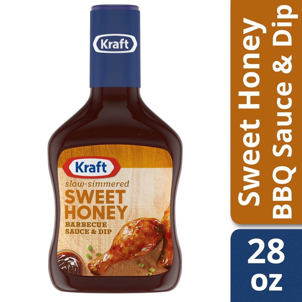 KRAFT SWEET HONEY 28oz BARBECUE SAUCE