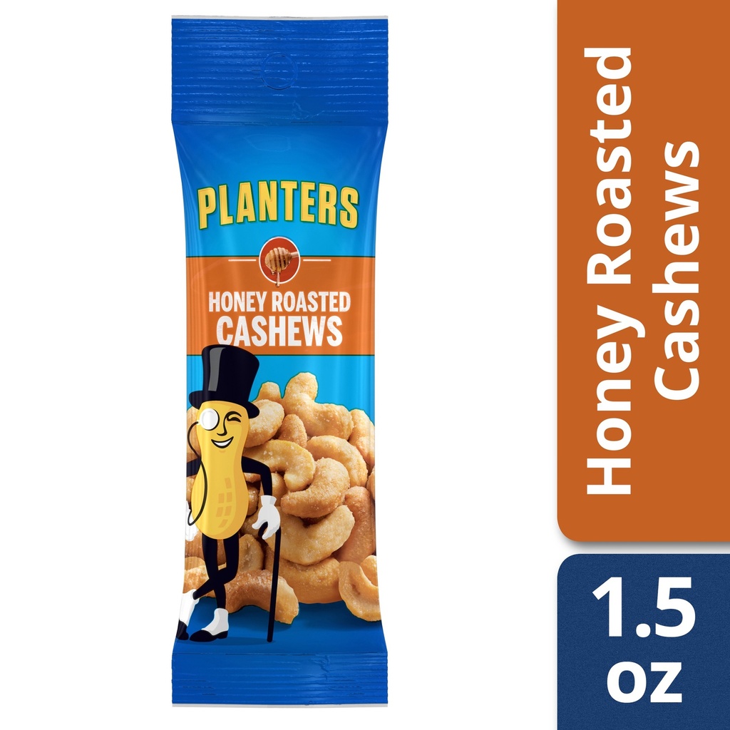 PLANTERS HONEY ROASTED CASHEWS