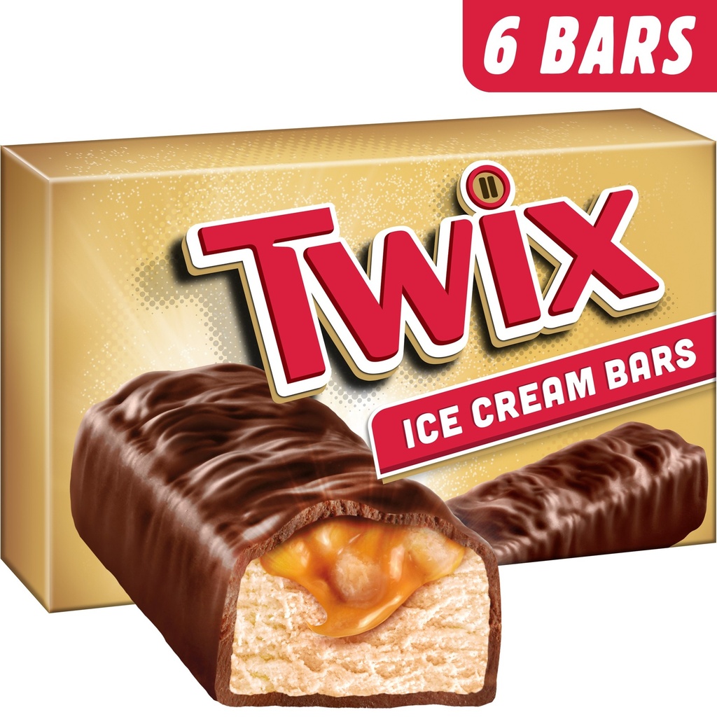 TWIX ICE CREAM 6 BARS