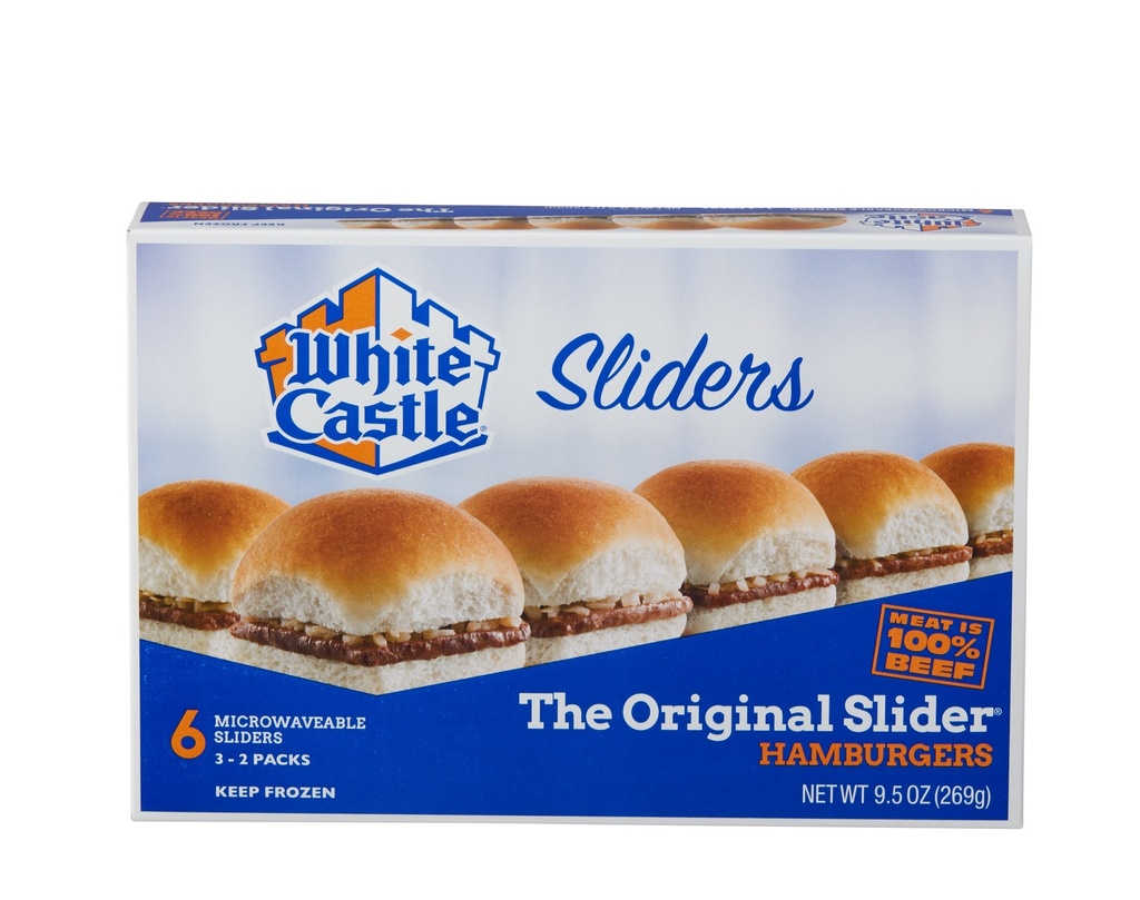 WHITE CASTLE HAMBURGER 12/6PK