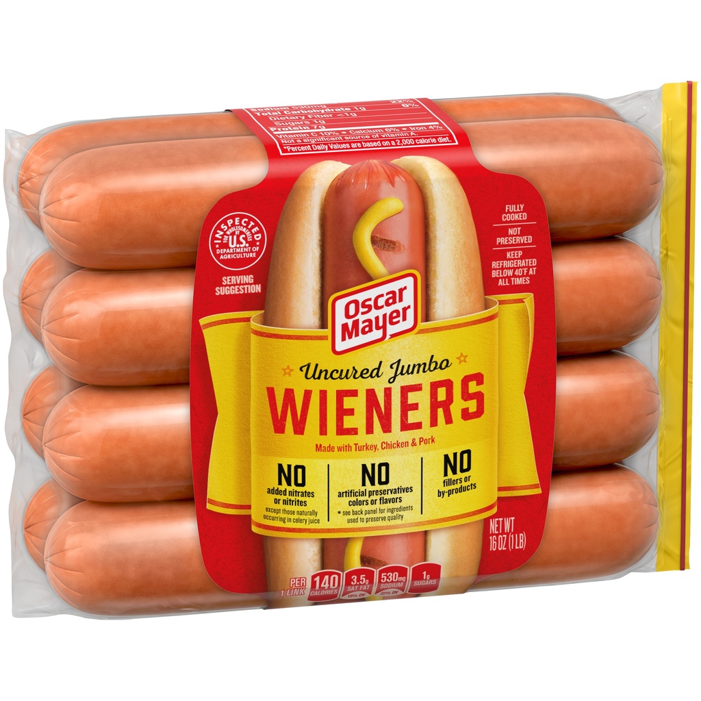 JUMBO WIENERS 16oz
