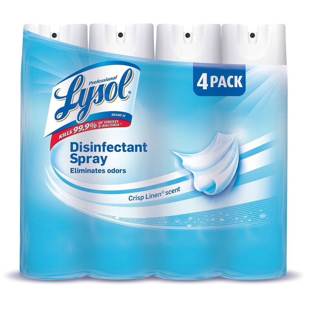 HOTEL LYSOL DISINFECTANT SPRAY 12X19oz