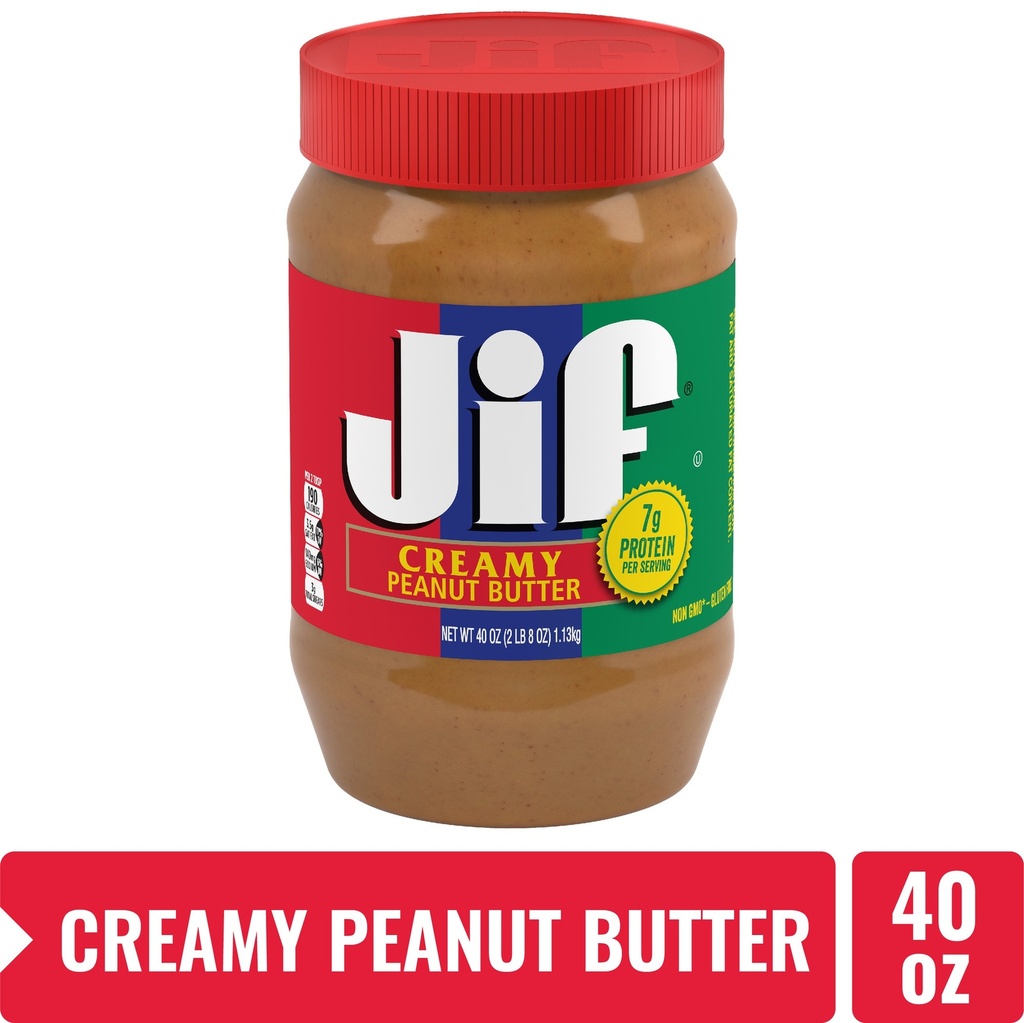 [051500720011] JIF CREAMY PEANUT BUTTER 40oz