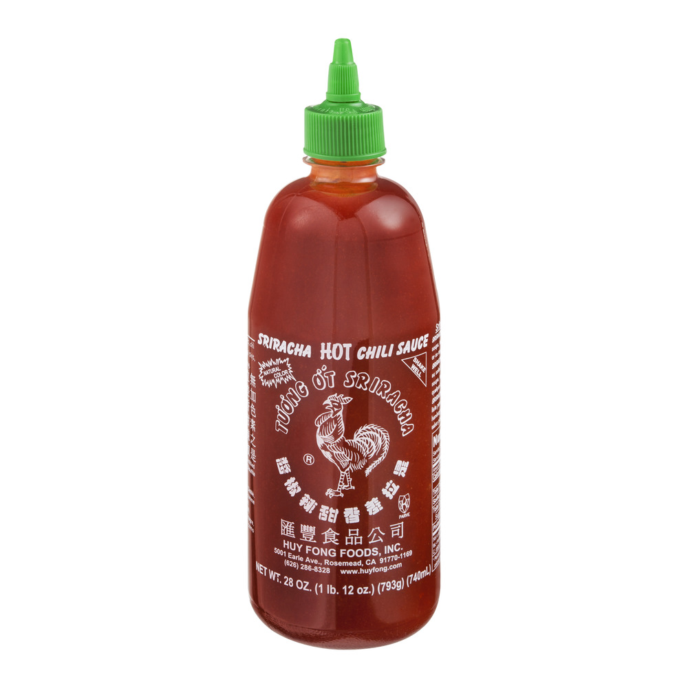 [024463061163] SRIRACHA HOT CHILI SAUCE 28oz