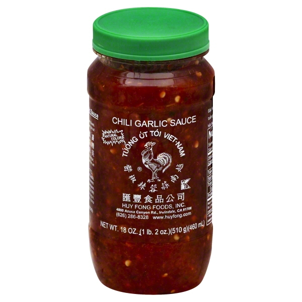 CHILI GARLIC SAUCE 18oz