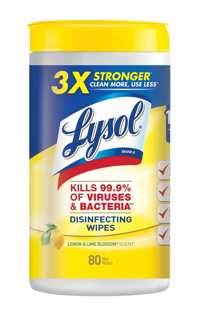 LYSOL WIPES 72WIPES CITRUS
