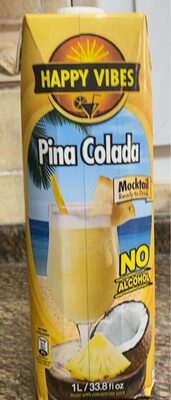 HAPPY VIBES PINA-COLADA MOCKTAIL 1L