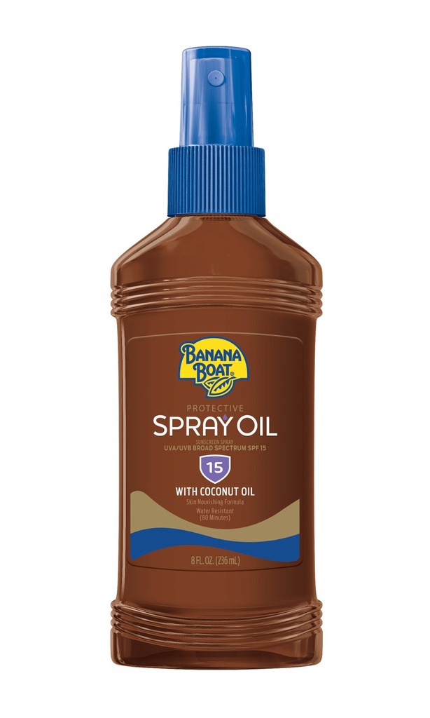BANANA BOAT TANNING OIL SPF15 8fl oz