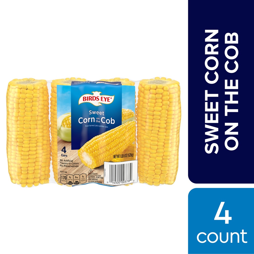 BIRDS EYE SWEET CORN 4EARS