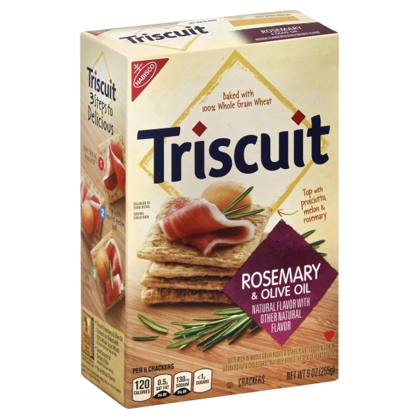 TRISCUIT ROSEMARY & OLIVE 9oz