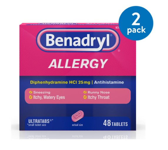 [300450170606] Benadryl Allergy Ultra Tabs 