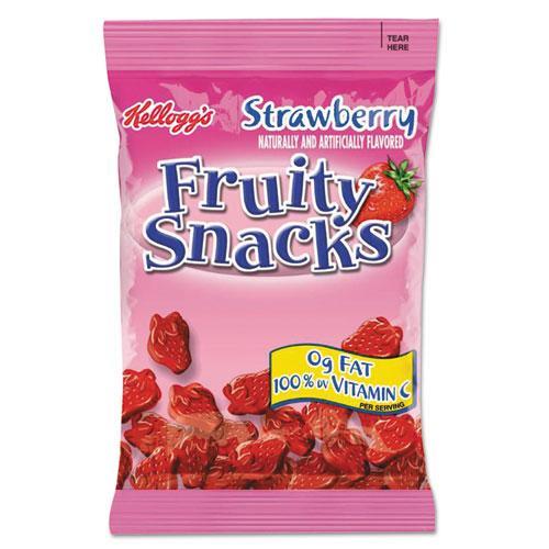 KELLOGG'S FRUITY SNACKS strawberry 2.5oz