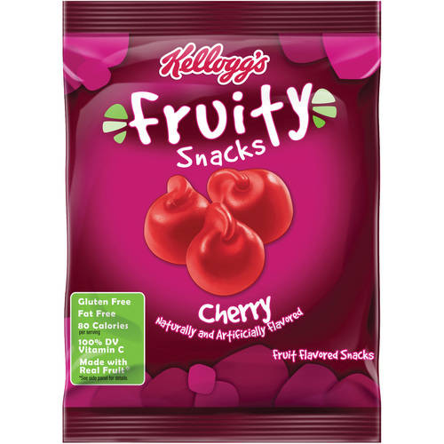 KELLOGG'S FRUITY SNACKS CHERRY 2.5oz