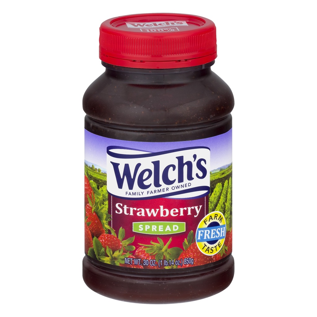 welch's strawberry jam 30oz