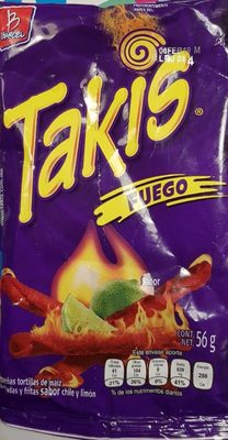 TAKIS FUEGO 62g