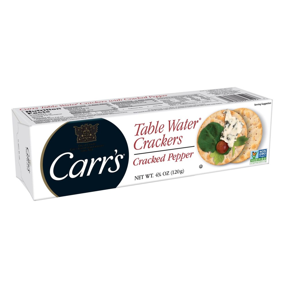 CARR'S TWC CRACKED PEPPER 4.5oz
