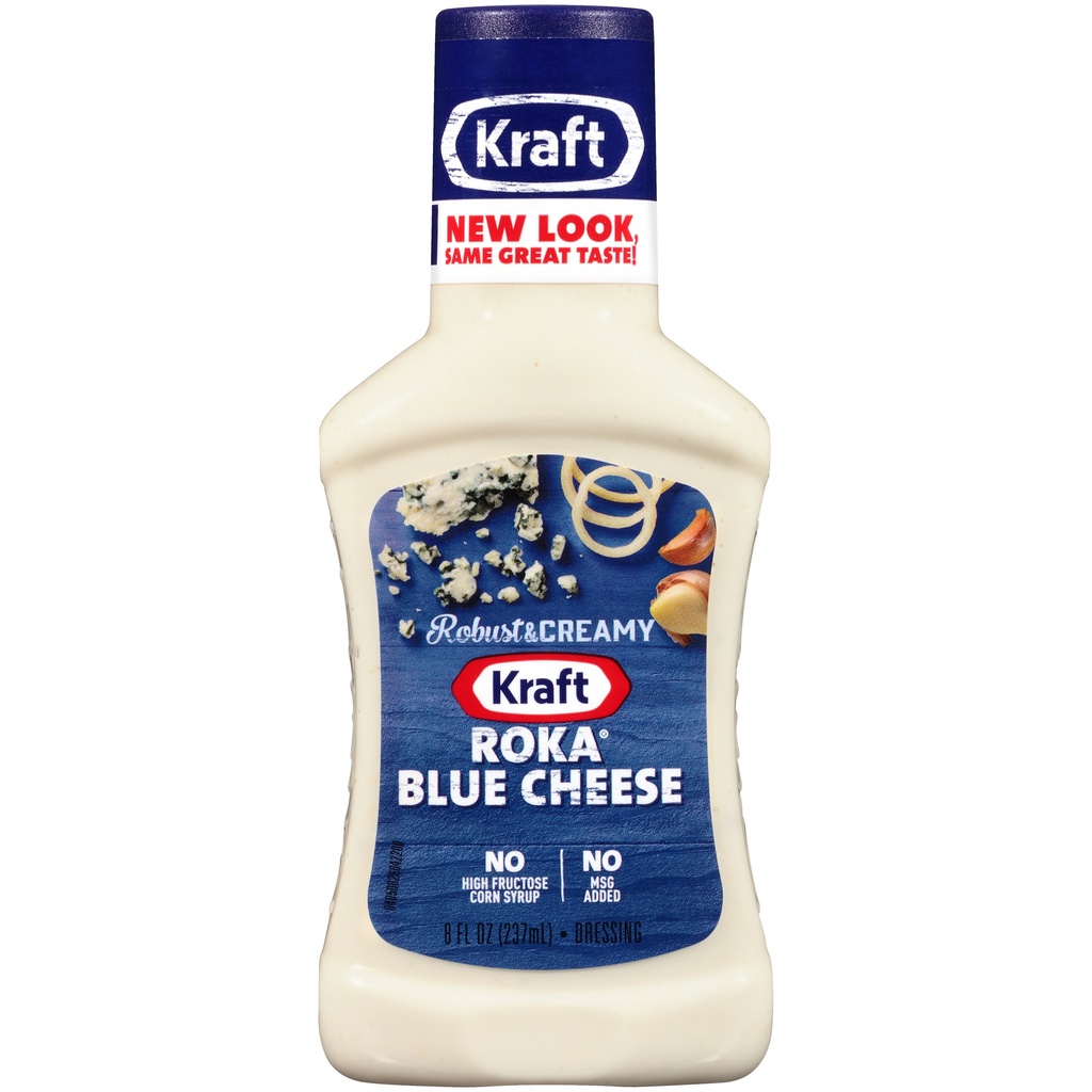 KRAFT BLUE CHEESE DRESSING 8oz