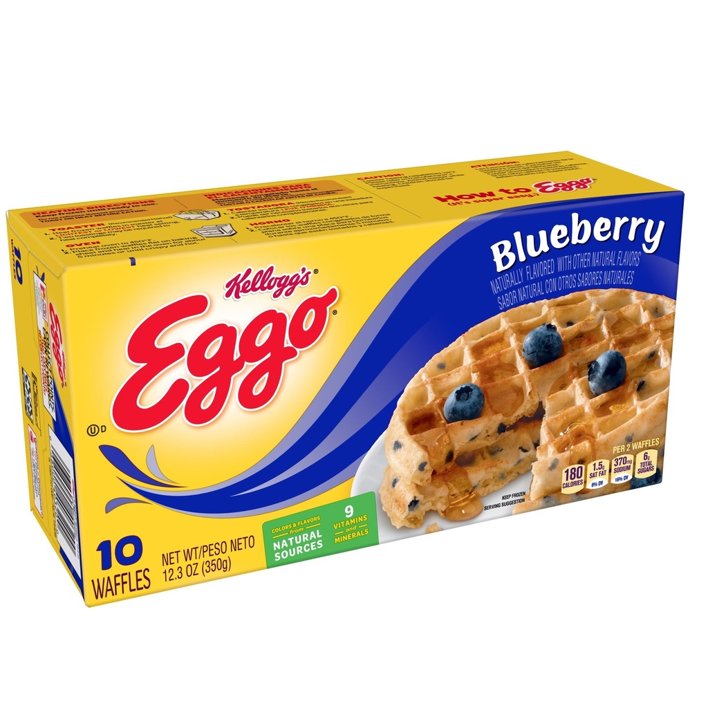 EGGO BLUEBERRY 12.3oz