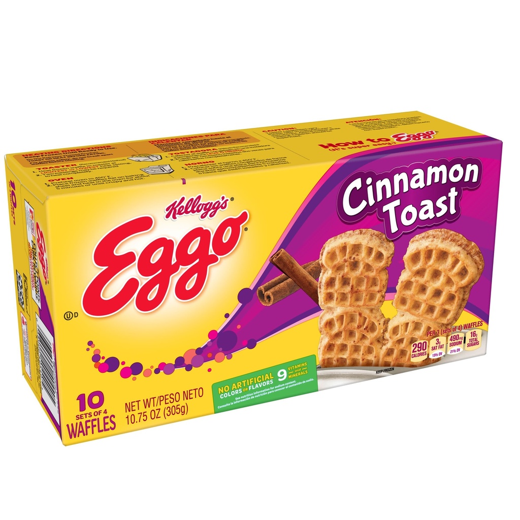 EGGO CINNAMON TOAST 10.75oz