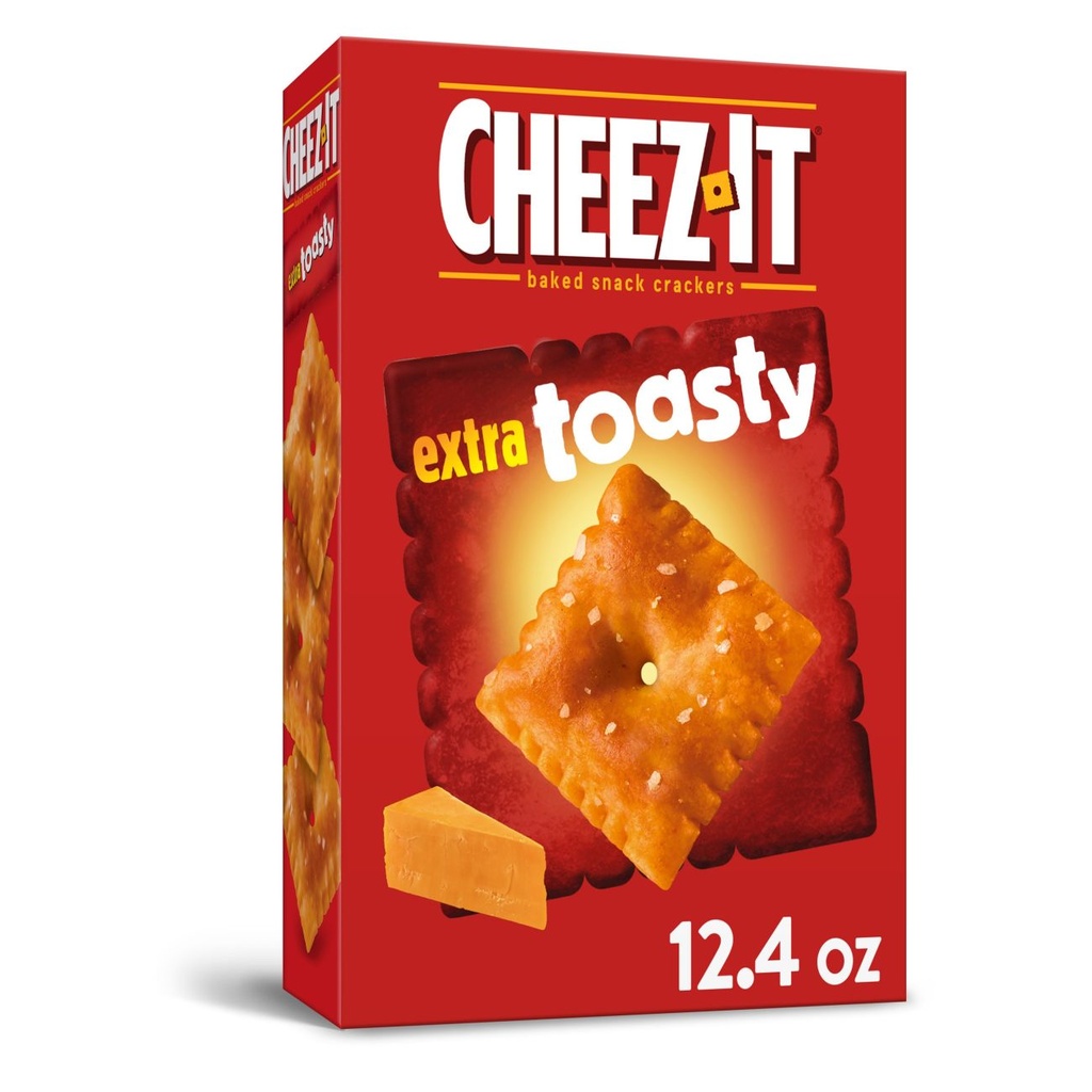 CHEEZ-IT EXTRA TOASTY 12.4oz