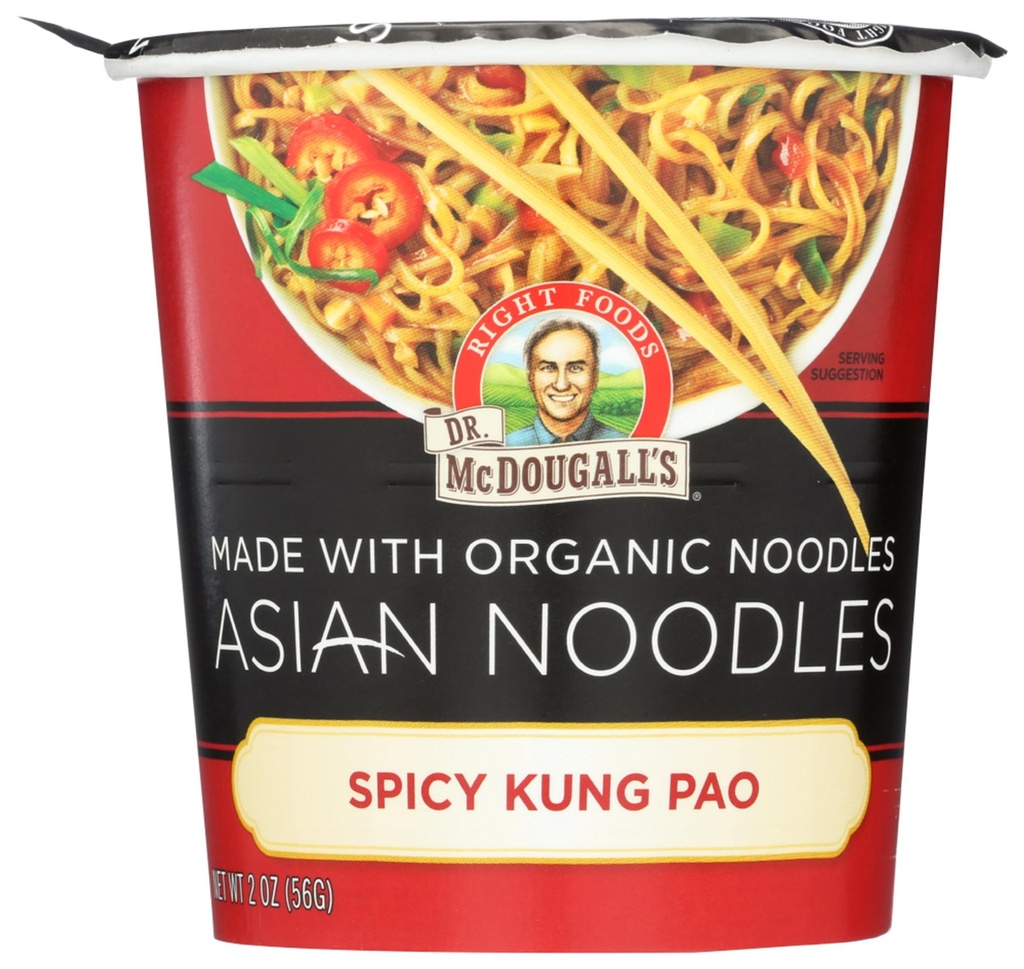 [767335020034] RIGHT FOOD Dr. McDouglas ASIAN NOODLES SPICY KUNG PAO