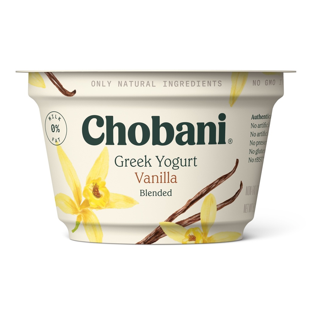 CHOBANI VANILLA YOGURT 5.3oz