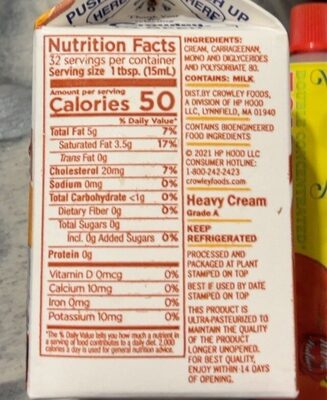 CROWLEY HEAVY CREAM 1pt