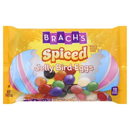 [011300071393] BRACHS SPICEDD JELLY BIRD EGGS 9oz