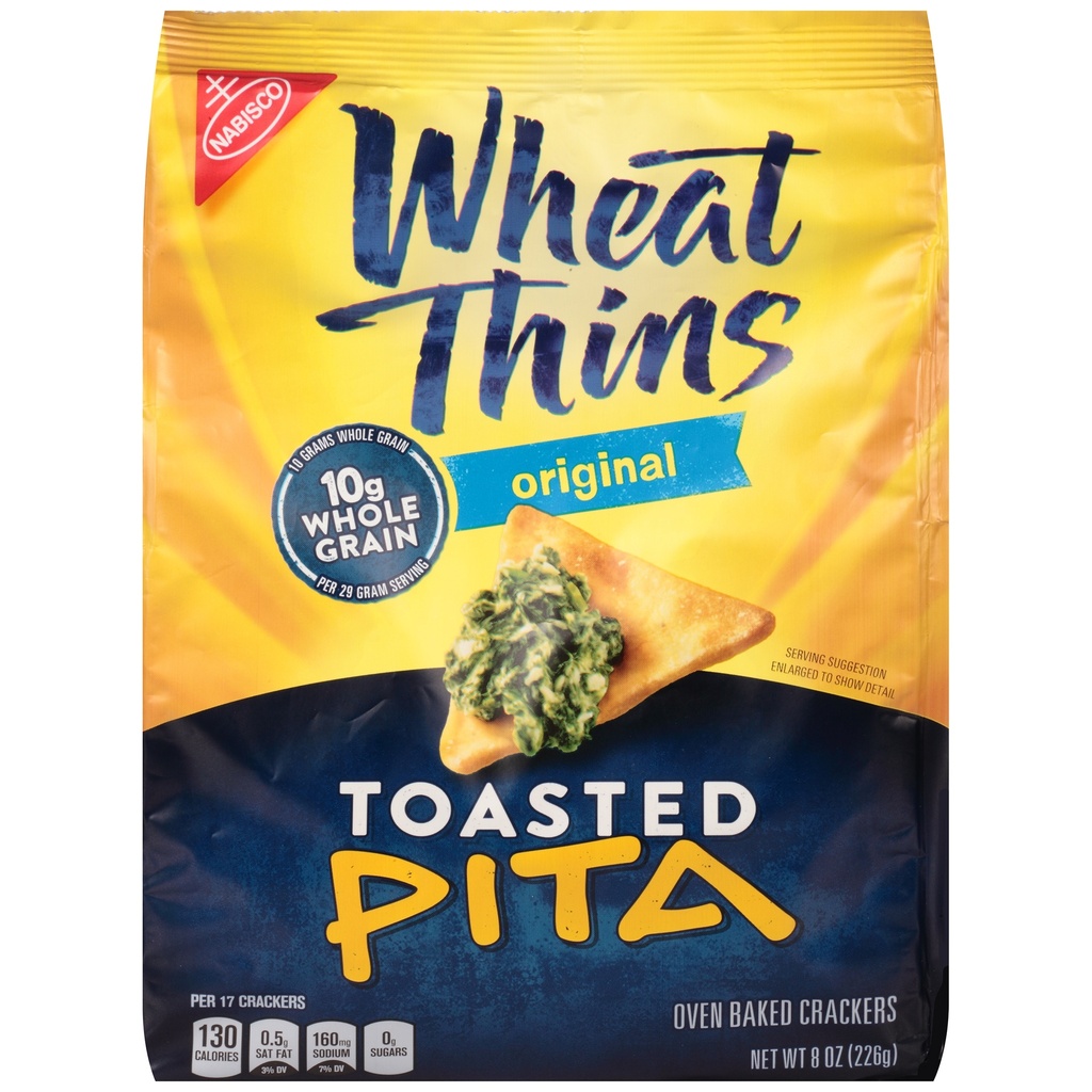WHEAT THINS TOASTED PITA 8oz