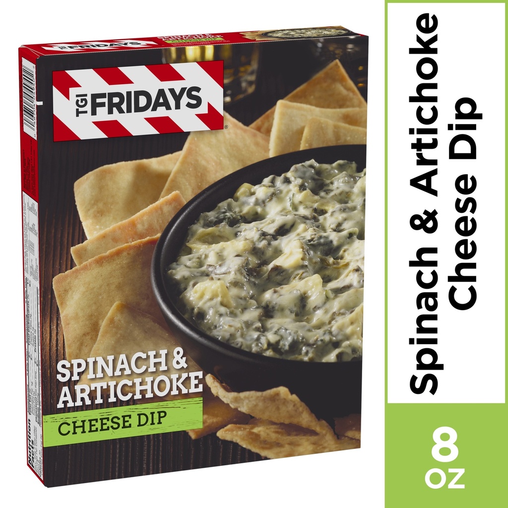 TGI FRIDAYS SPINAH & ARTICHOKE CHEESE DIP