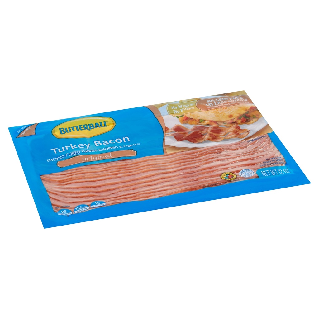 BUTTERBALL TURKEY BACON  12oz