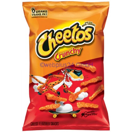 CHEETOS-CRUNCHY CHEDDAR 8OZ