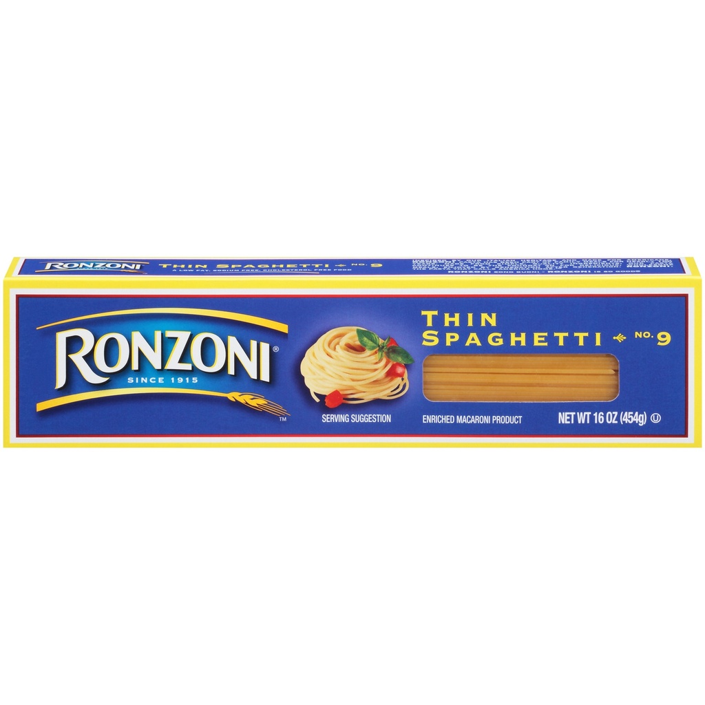 RONZONI THIN SPAGETTI 16oz