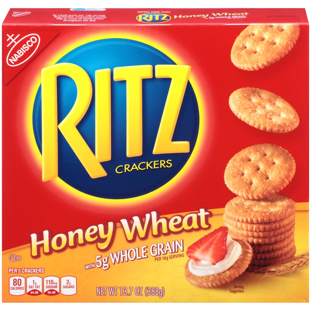 RITZ HONEY WHEAT 13.7oz