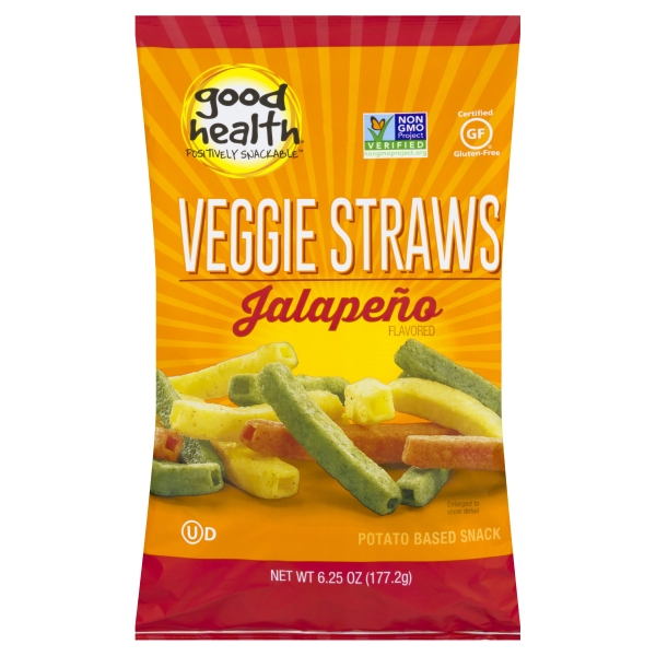 GOOD HEALTH VEGGIE STRAWS JALAPENO 6.75oz