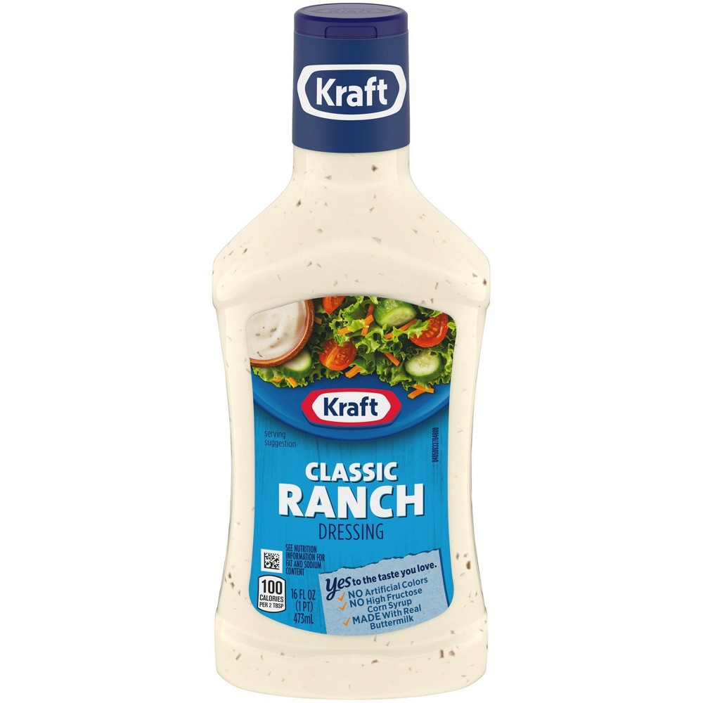 [021000643615] KRAFT RANCH DRESSING 16oz