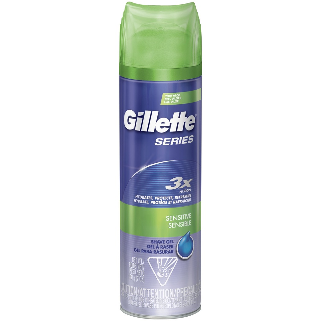 [047400130708] Gillette Shaving Gel