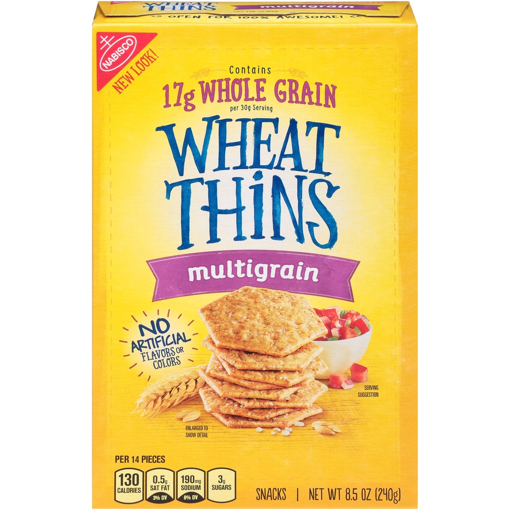 WHEAT THINS MULTIGRAIN 8.5oz